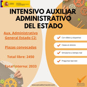 Curso Intensivo Auxiliar Administrativo del Estado