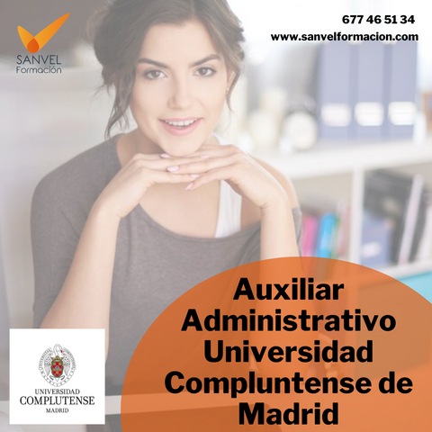 Curso Auxiliar Administrativo de la Universidad Complutense de Madrid